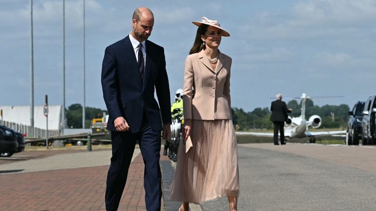 Princ William a princezna Kate.