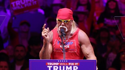 FOTO: Hulk Hogan na republikánském sjezdu.