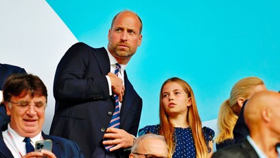FOTO: Princ William a princezna Charlotte byli středem pozornosti.