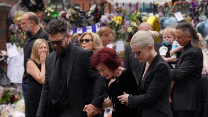 FOTO: Sharon Osbourne s dcerou Kelly a synem Jackem