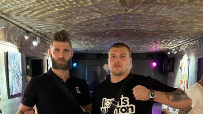 FOTO: Lukáš Fajk s Jirkou Procházkou.