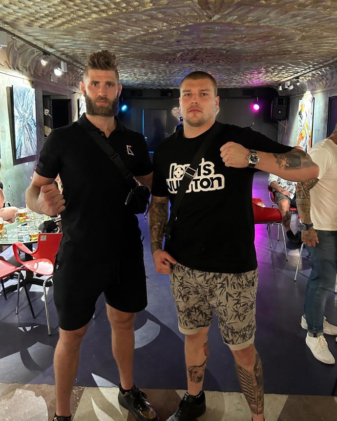 Lukáš Fajk s Jirkou Procházkou.