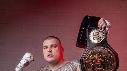 FOTO: Profesionální boxer Lukáš Fajk.