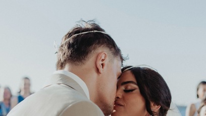 FOTO: Matěj Peňáz a Marilen Georgio si řekli své ano.