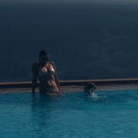 Monika Bagárová si užívá dovolenou.