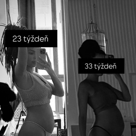 Rachel Karnížová ukázala těhotenské bříško.