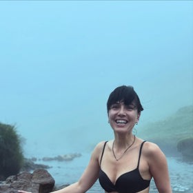 Tereza Ramba prožívá na Islandu chvíle štěstí.