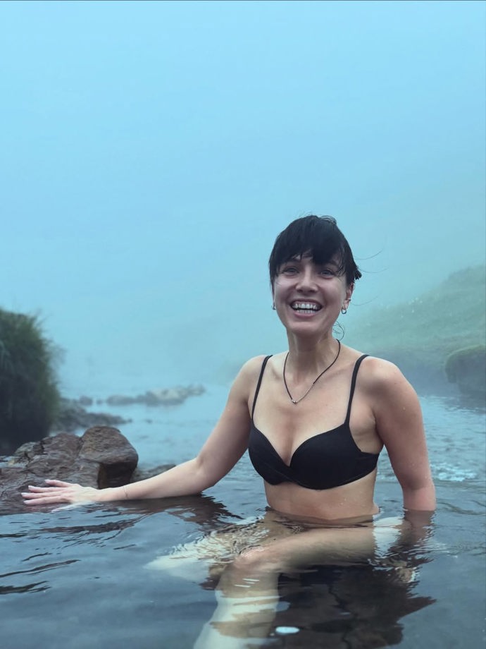 Tereza Ramba prožívá na Islandu chvíle štěstí.
