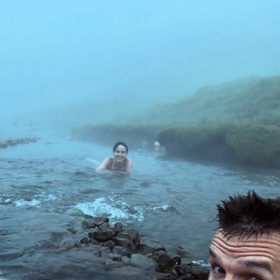 Tereza Ramba a její manžel Matyáš si Island užívají.