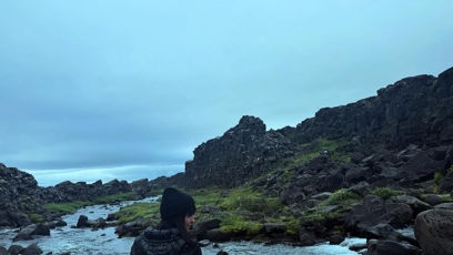 FOTO: Tereza Ramba na Islandu.