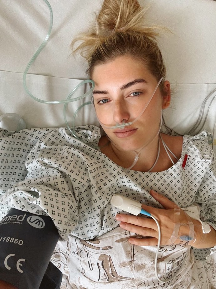  Michaela Říbalová skončila v nemocnici.