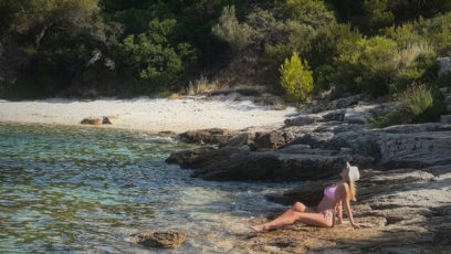 FOTO: Natálie Kočendová si užívá dovolenou.