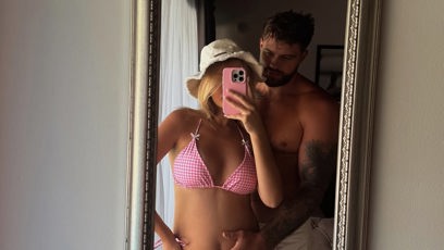 FOTO: Natálie Kočendová se vyfotila s těhotenským bříškem.