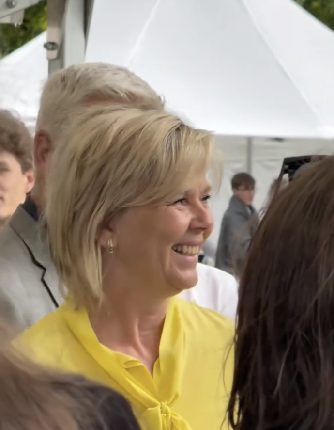 Eva Pavlová se skvěle bavila.