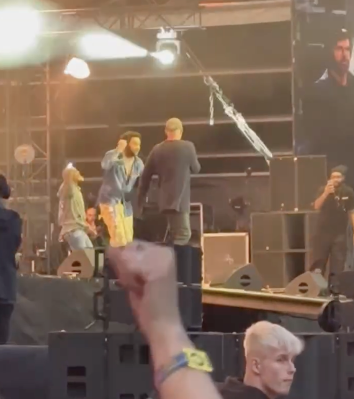 Sting a Shaggy si koncert evidentně užívali.