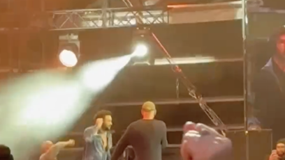FOTO: Když Sting vystoupil s Shaggym, atmosféra se úplně změnila.