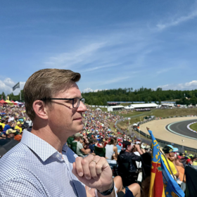 Martin Kupka na MotoGP v Brně.
