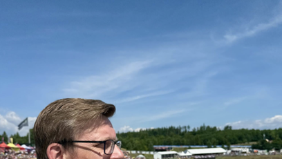 FOTO: Martin Kupka na MotoGP v Brně.