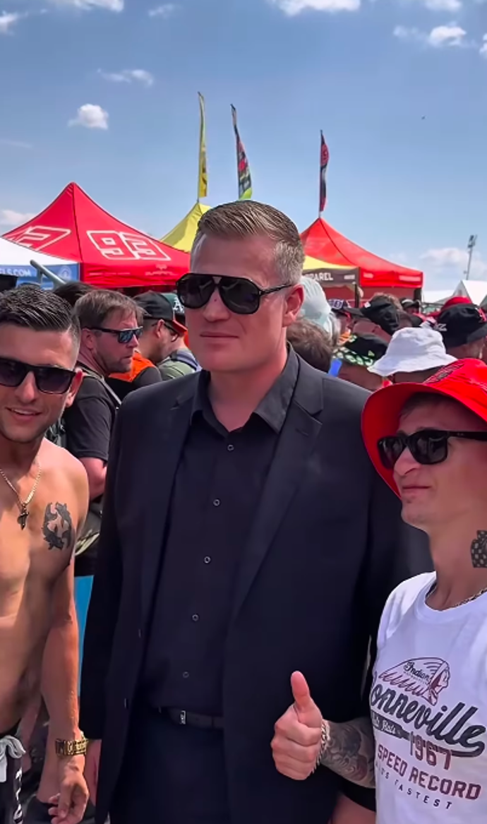 Jako vášnivý milovník motorismu si nemohl nechat Filip Turek MotoGP ujít.