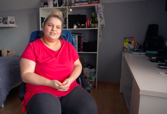 Jessica trpí extrémní obezitou.