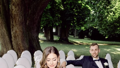 FOTO: Jan Rutta a jeho novomanželka Denisa.