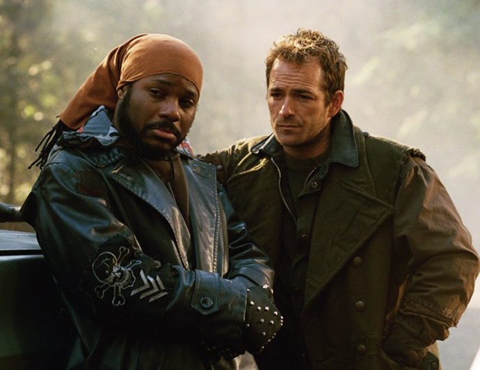 Malcolm-Jamal Warner a Luke Perry.