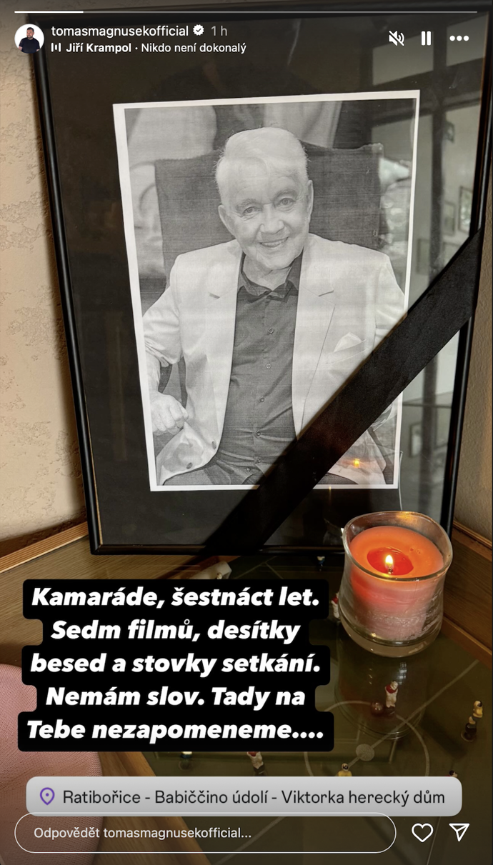 Tomáš Magnusek vzpomínal.