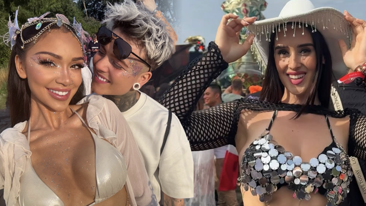 Krásky na akci Tomorrowland.