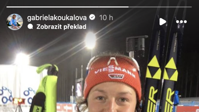 FOTO: Gabriela Soukalová doufá, že se Laura v pořádku najde.