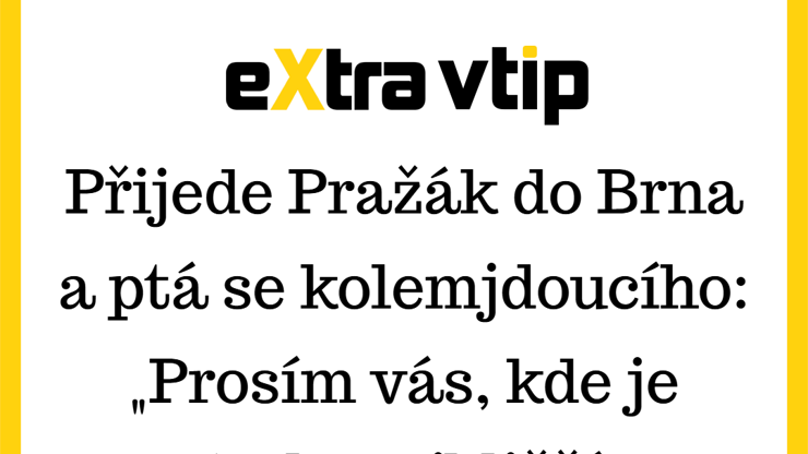 Když se Pražák ptá v Brně na tramvaj…