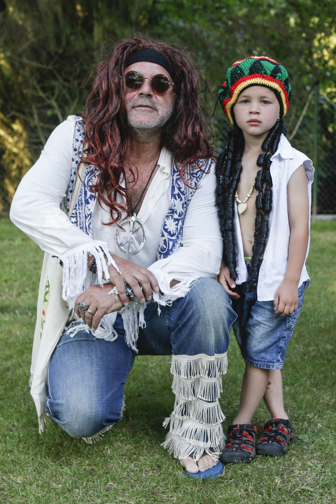 Jakub Smolík se synem jako by se v čase vrátili do 70. let. 