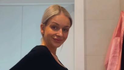 FOTO: Tereza Hlůšková v době, kdy ještě neměla tak velké bříško.
