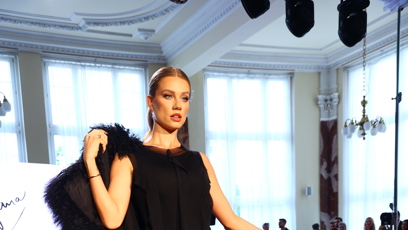 FOTO: Justýna Zedníková v krásném modelu.
