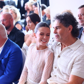 Dominika Branišová a Jaromír Jágr.