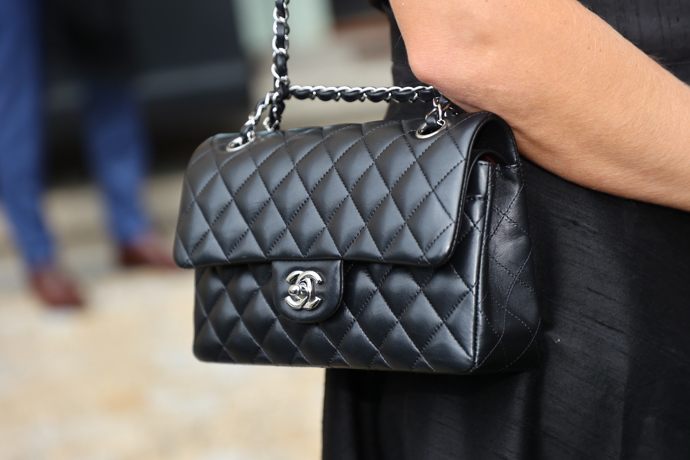 Petra Kvitová s Chanel kabelkou.
