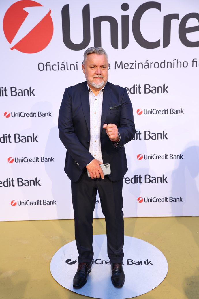 Miloš Pokorný na UniCredit party.