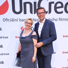 Manželé Kupkovi mají filmový festival ve Varech velmi rádi. 