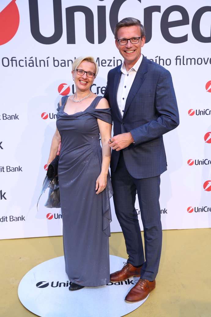 Kupka s manželkou jako tradiční politický pár.