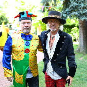 Petr Kolář s Peterem Nagym. 