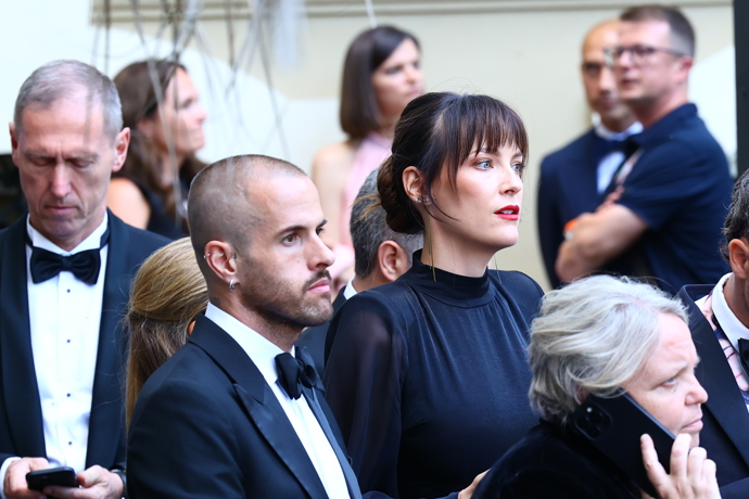 Kateřina Sokolová na festivalu ve Varech 2025.