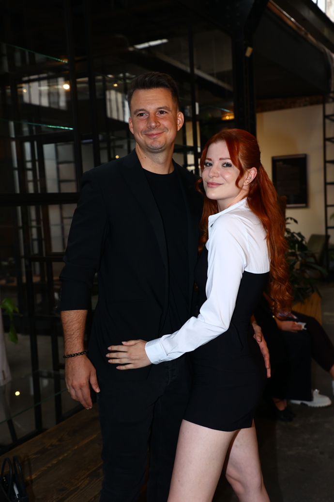 Kateřina Bláhová s Karlem Kašákem.