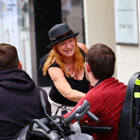 Bára Štěpánová vtipkovala.