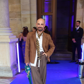 Stylista Filip Vaněk byl velice trendy.