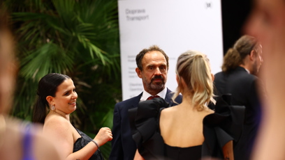FOTO: Petr Forman se dobře bavil.