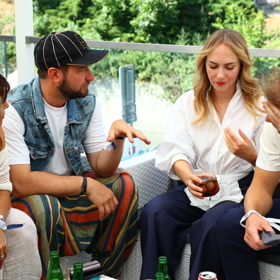 Marek tvrdí, že v oblékání je tak trochu pankáč. 