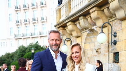 FOTO: Ondřej Novotný s partnerkou Renatou Langmannovou.