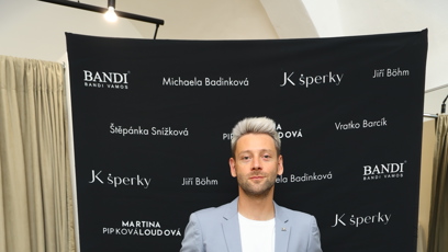 FOTO: Jiří Böhm byl druhou tváří kolekce Martiny Pipkové Loudové.