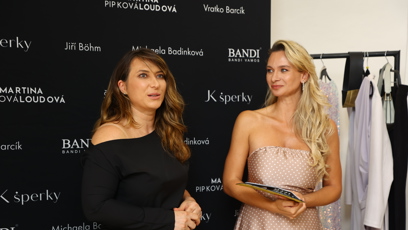 FOTO: Martina Pipková Loudová s Barborou Mottlovou.