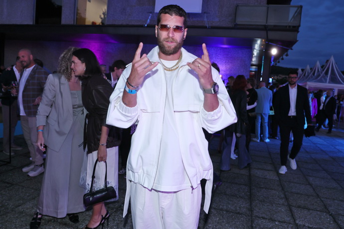 Akce spojené s filmovým festivalem ve Varech nevynechal ani rapper Majk Spirit.
