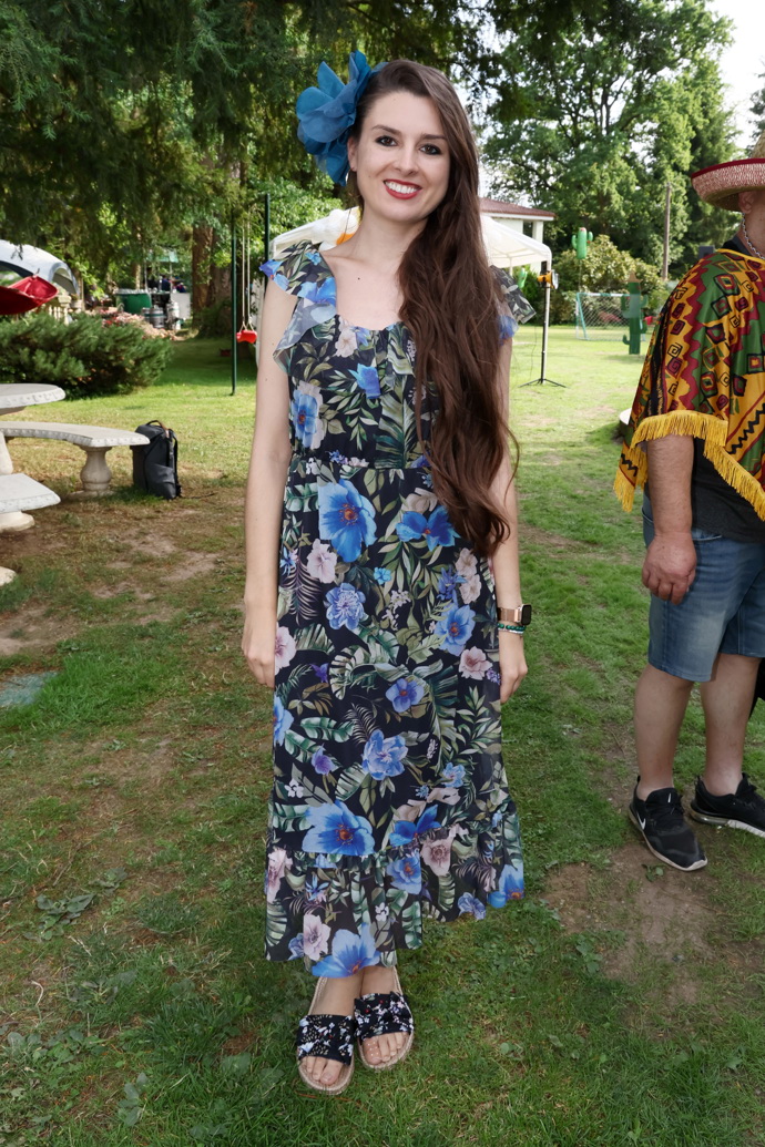 Eliška Jandová ve svém mexickém outfitu. 